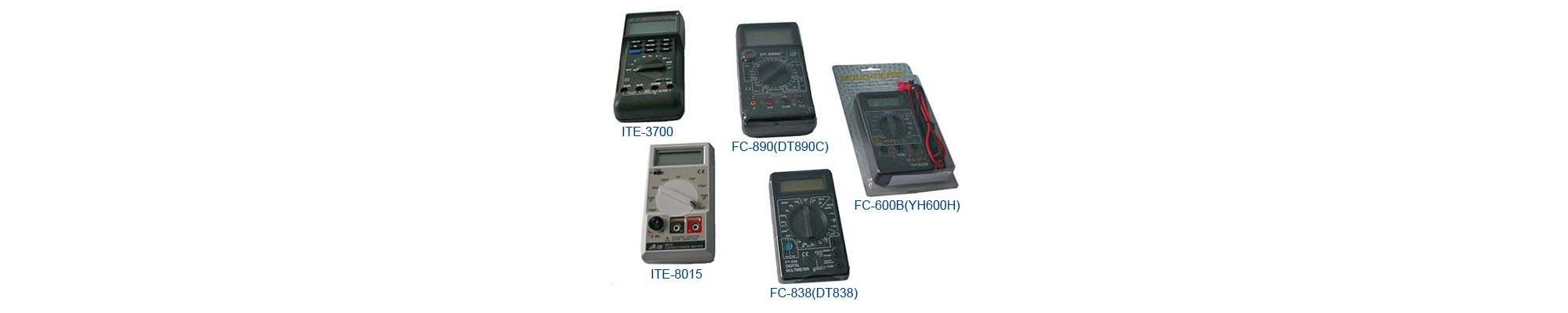 Multimeters and clamp meters — INGA